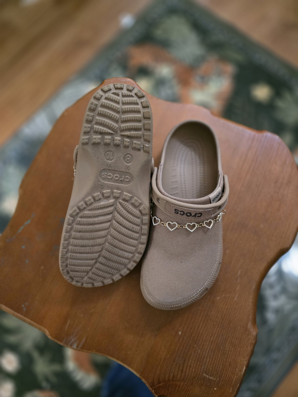 Crocs Classic Canvas Clog - Milk Chocolate - Picture 4 of 4